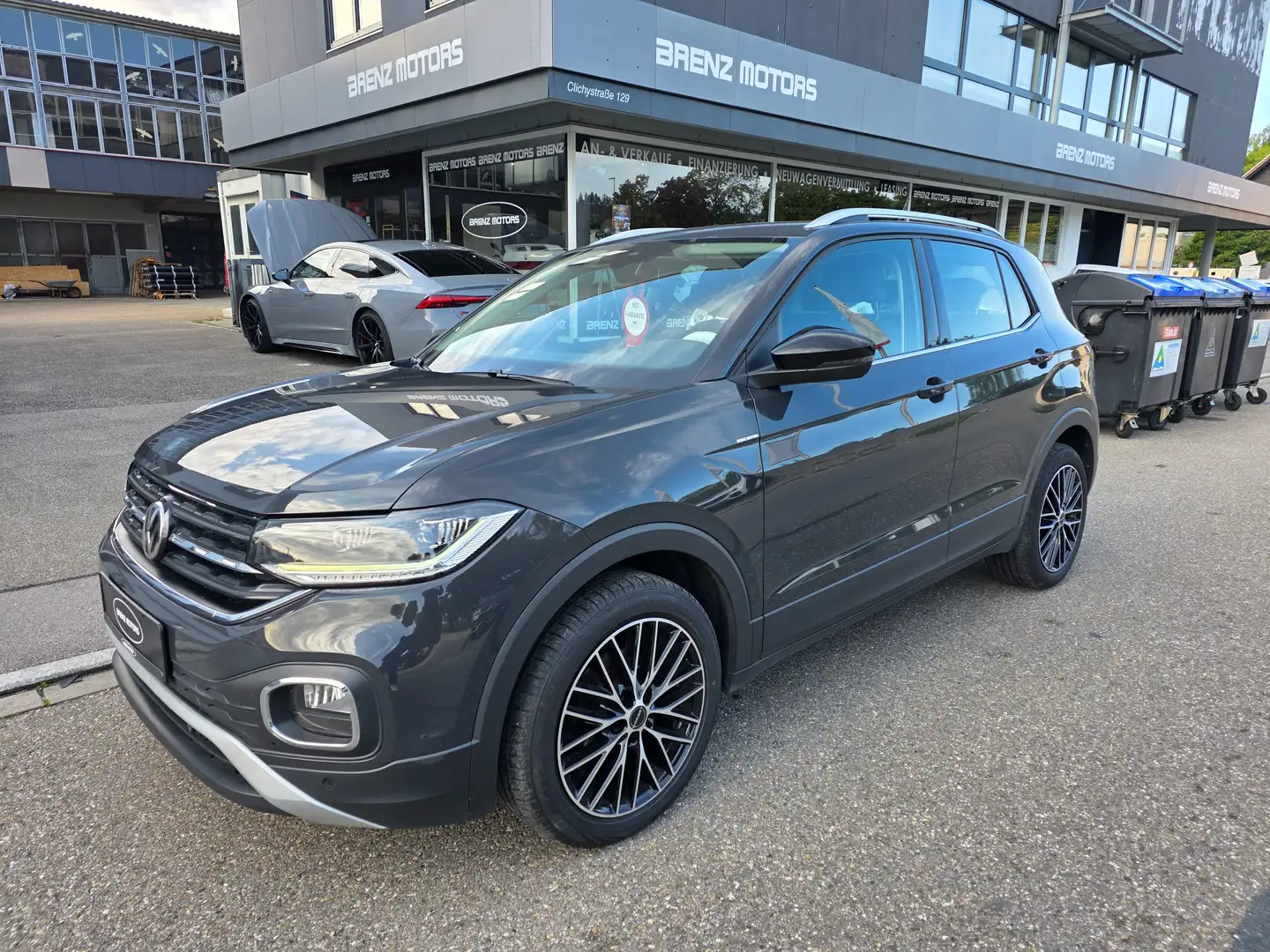 Volkswagen T-Cross 1.6 TDI Style Aut. / Tüv neu + 1 J.Garantie Grau - 2