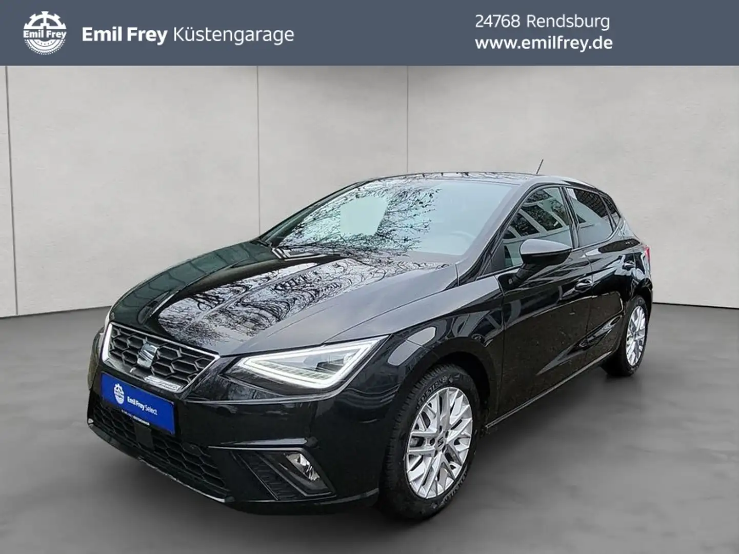 SEAT Ibiza FR 1.0 TSI DSG Kamera/LED/Navi Schwarz - 1
