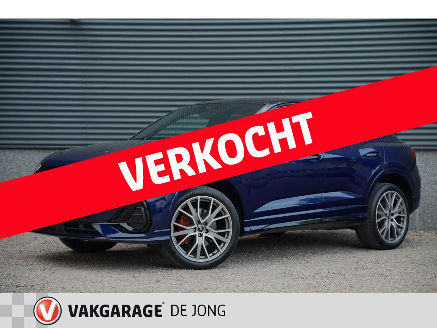 Audi Q3 Sportback 45 TFSIe 245PK 2X S-Line | Matrix | Came Blauw - 1