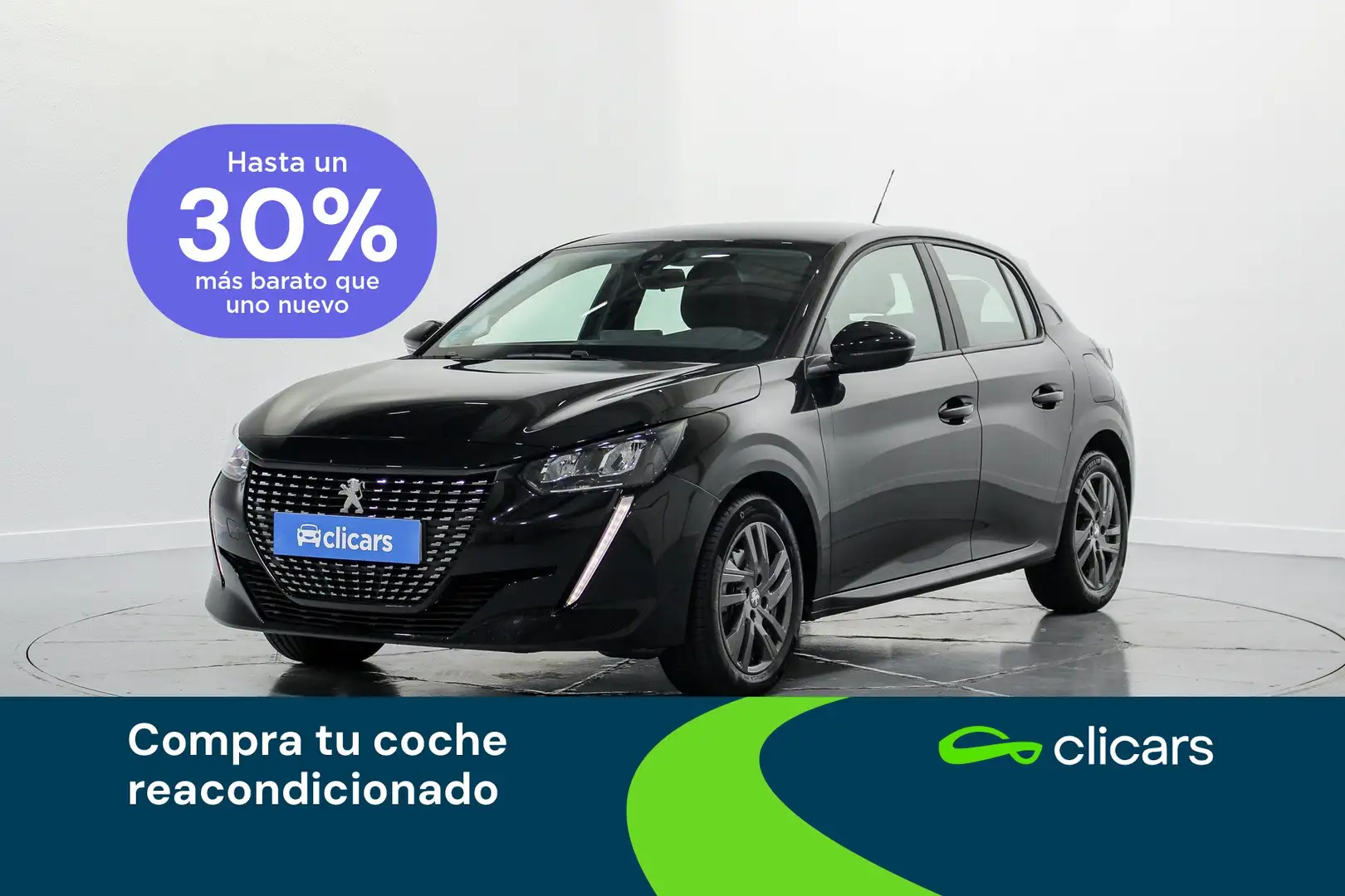 Peugeot 208 1.2 Puretech S&S Active Pack 100 Negro - 1