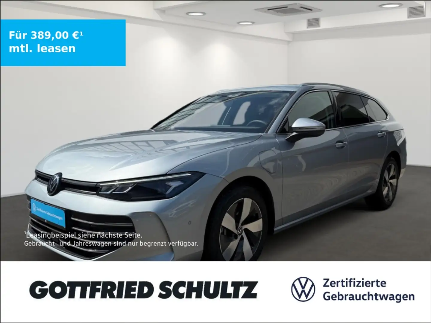 Volkswagen Passat Variant 1.5 TSI eHybrid DSG LED Business KAMERA AHK ACC DA Silber - 1
