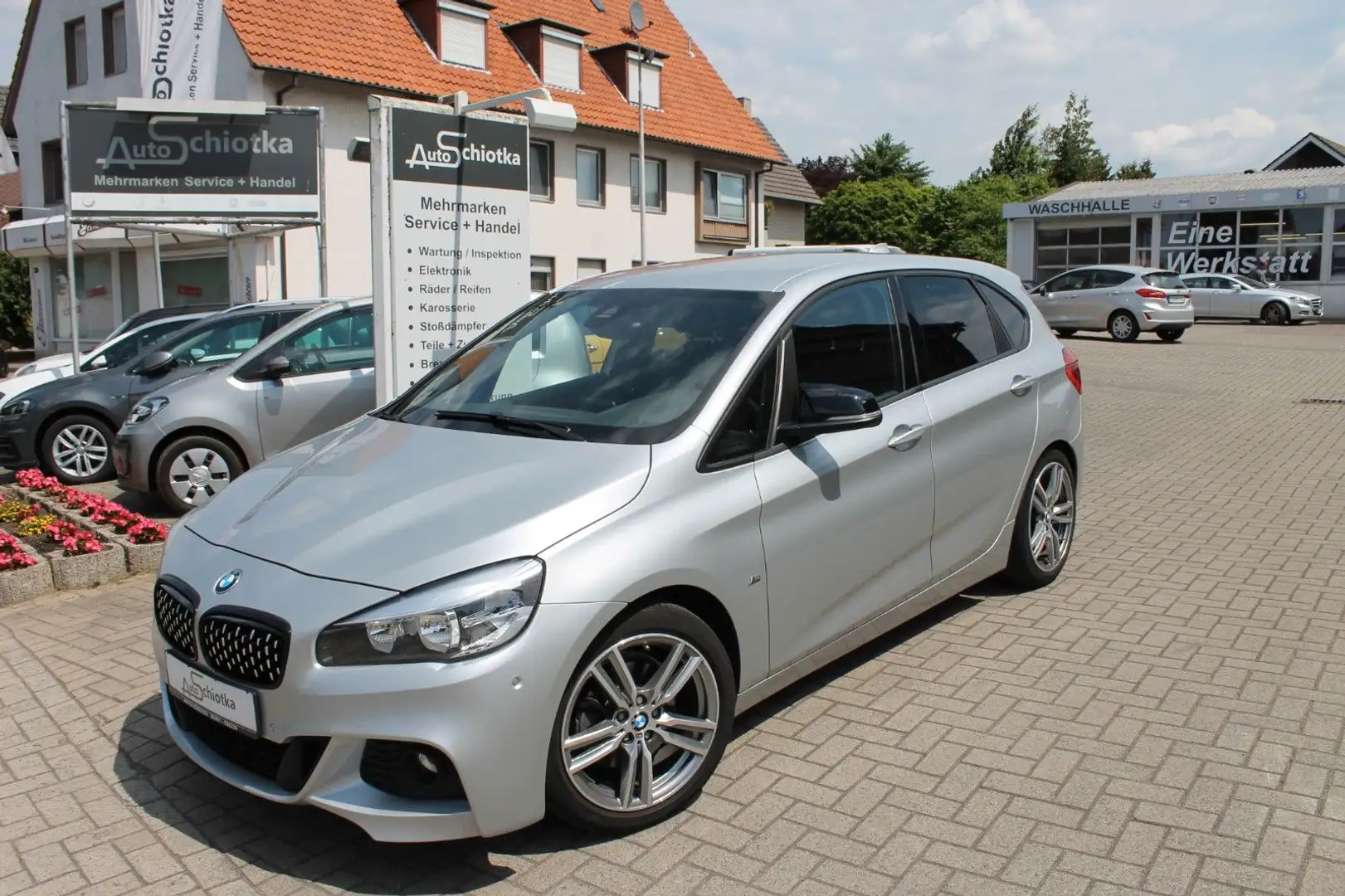 BMW 220 220i Navi-Rückfahrkamera- Zilver - 1