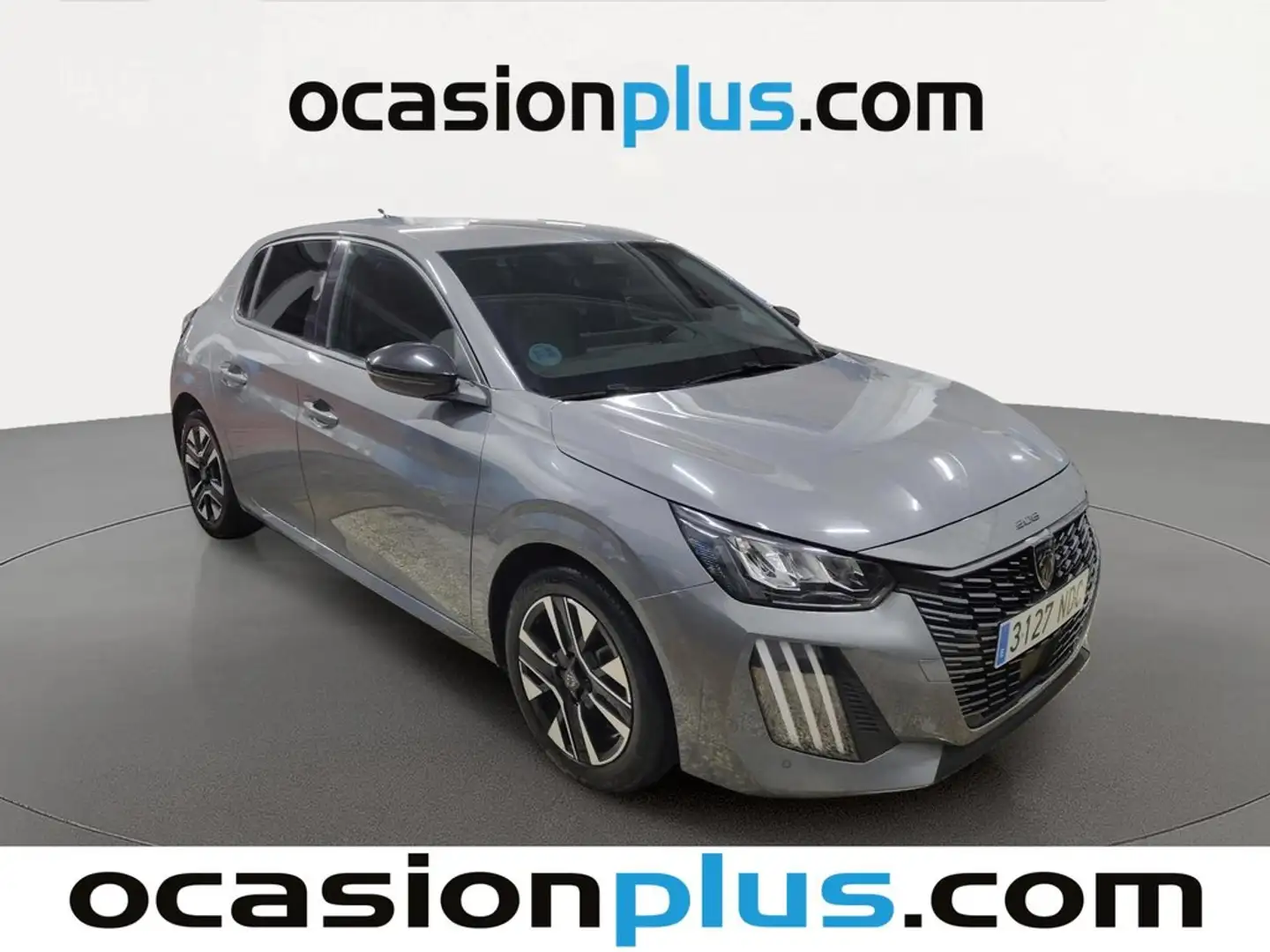 Peugeot 208 1.2 Puretech S&S Allure 100 Gris - 2