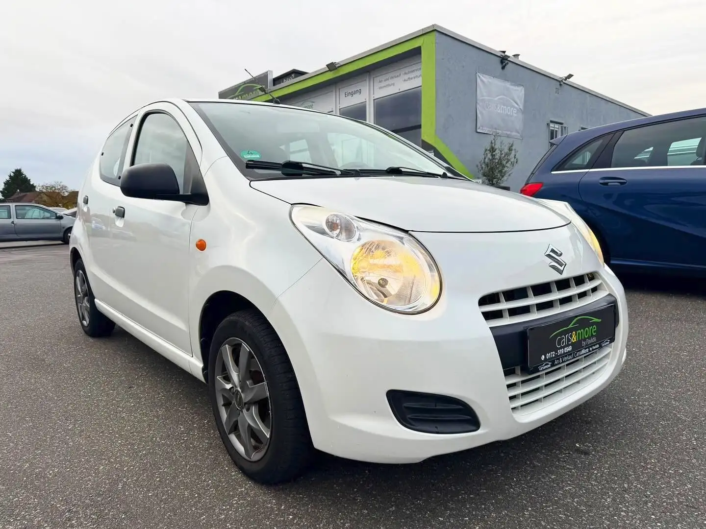 Suzuki Alto Basis-KLIMA-ALUFELGEN-Tüv neu. Weiß - 1