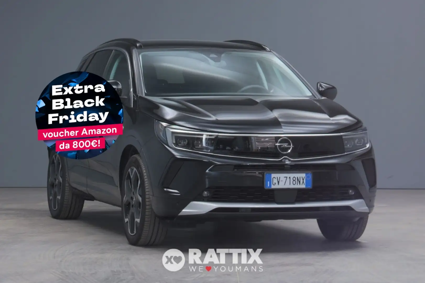 Opel Grandland 1.2 130CV Ultimate AT8 Zwart - 1