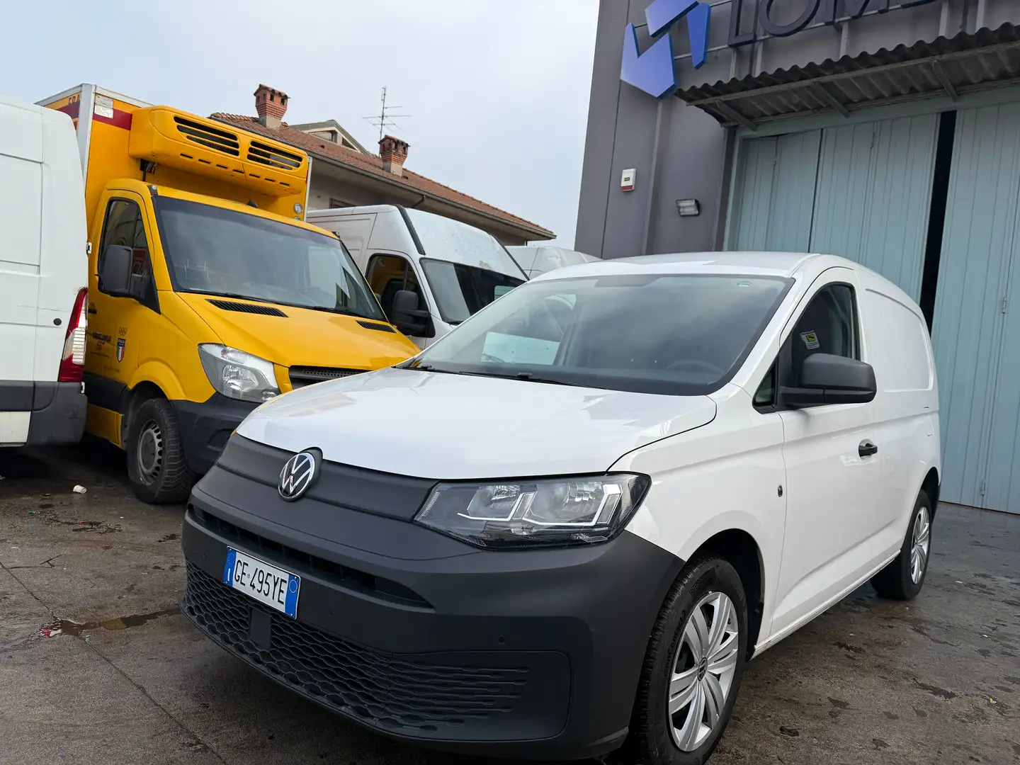 Volkswagen Caddy 2.0/120000 KM/EURO 6/2021 Blanc - 1