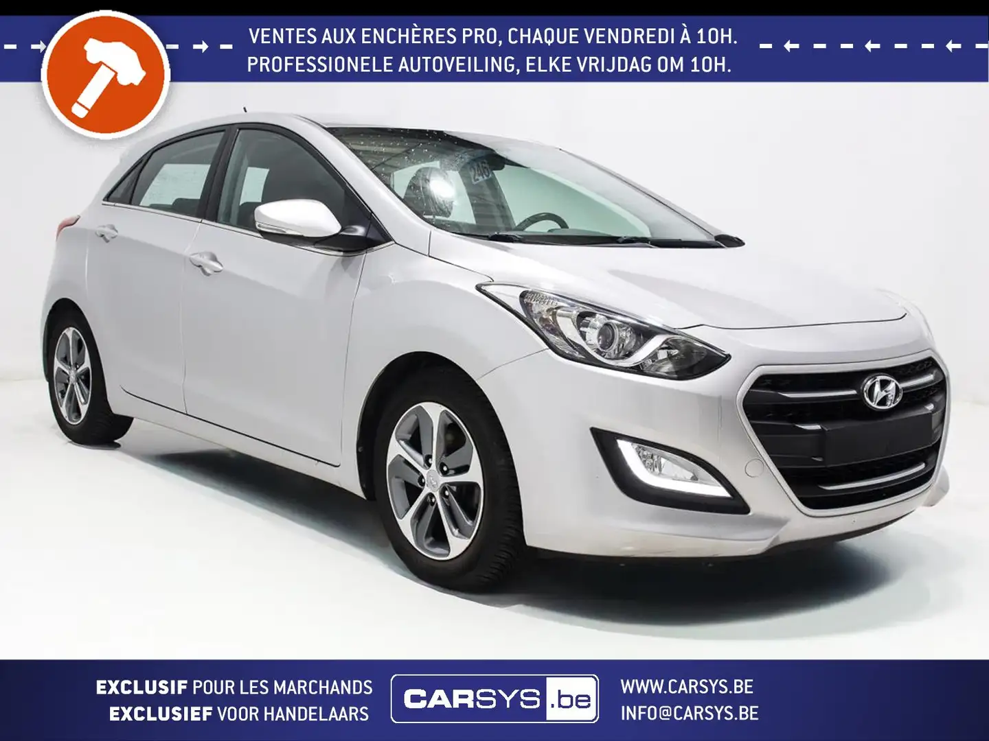 Hyundai i30 1.4 - 100 JA16 - CLIM - REGU - RADAR Grijs - 1