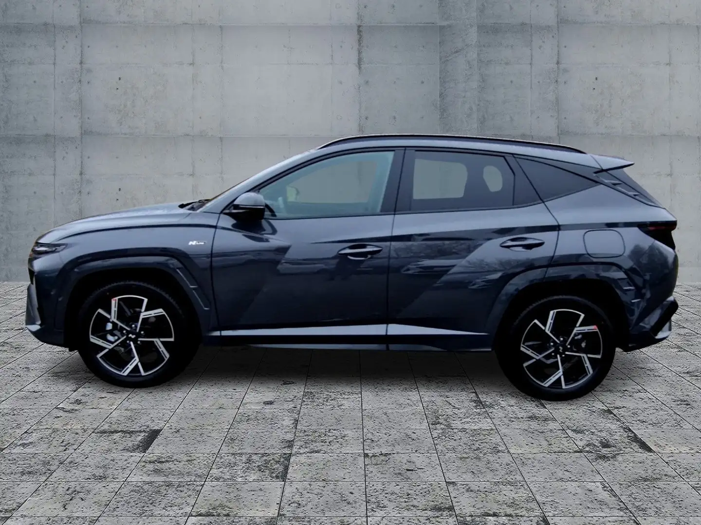 Hyundai TUCSON 1.6 T-GDI N-LINE HEV (215PS) Allrad/Pano Grau - 2