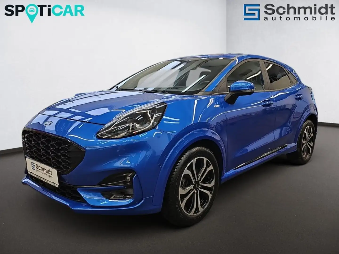 Ford Puma 1,0 EcoBoost Hybrid ST-Line X Aut. Blau - 2