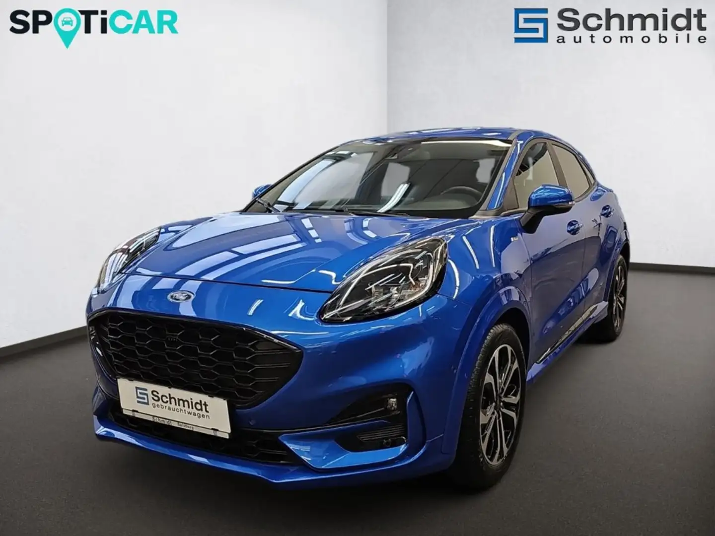 Ford Puma 1,0 EcoBoost Hybrid ST-Line X Aut. Blau - 1