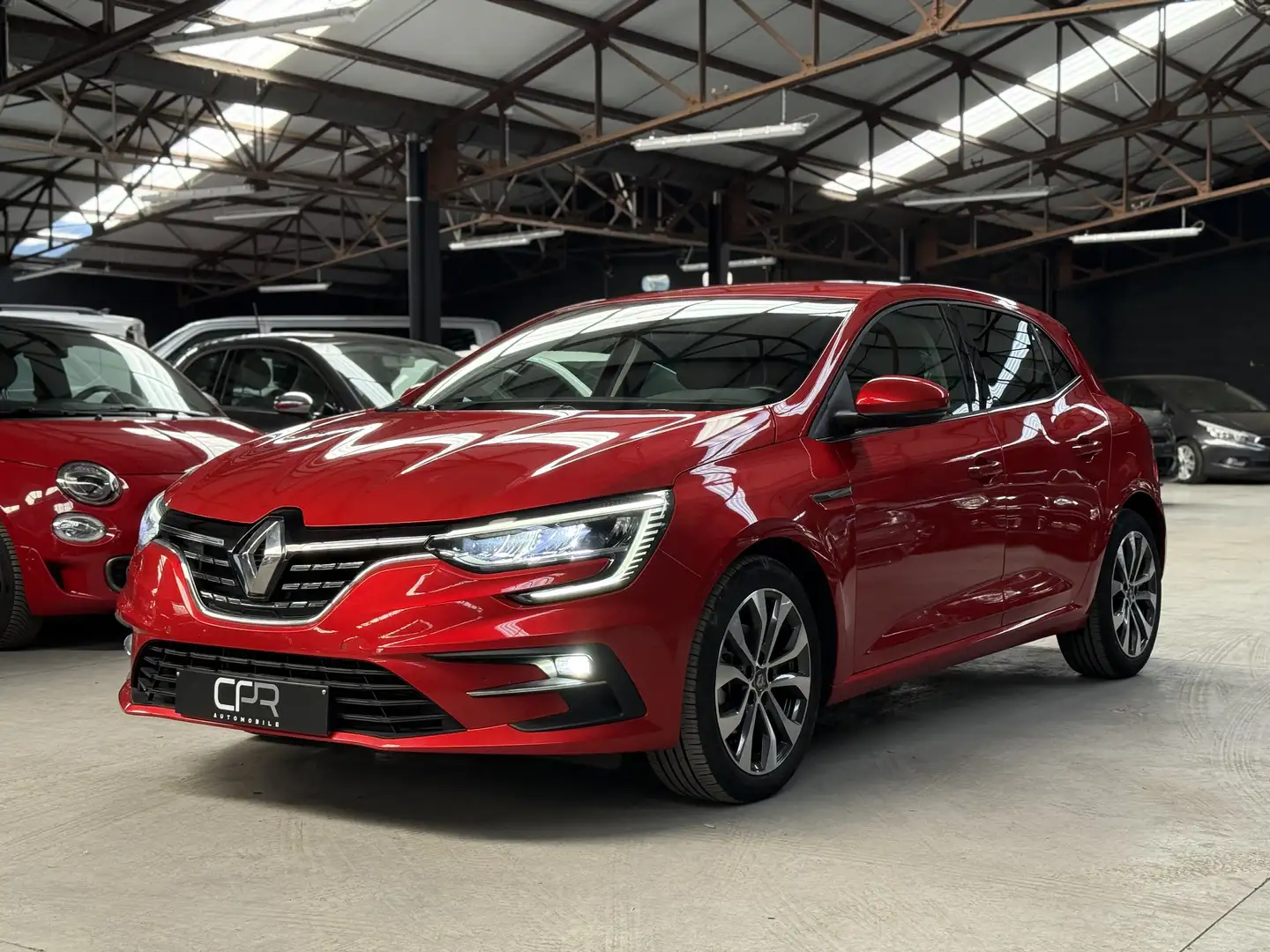 Renault Megane i * 1ER PR * COCKPIT * LED * GPS * RADAR * KEYLESS Rood - 1