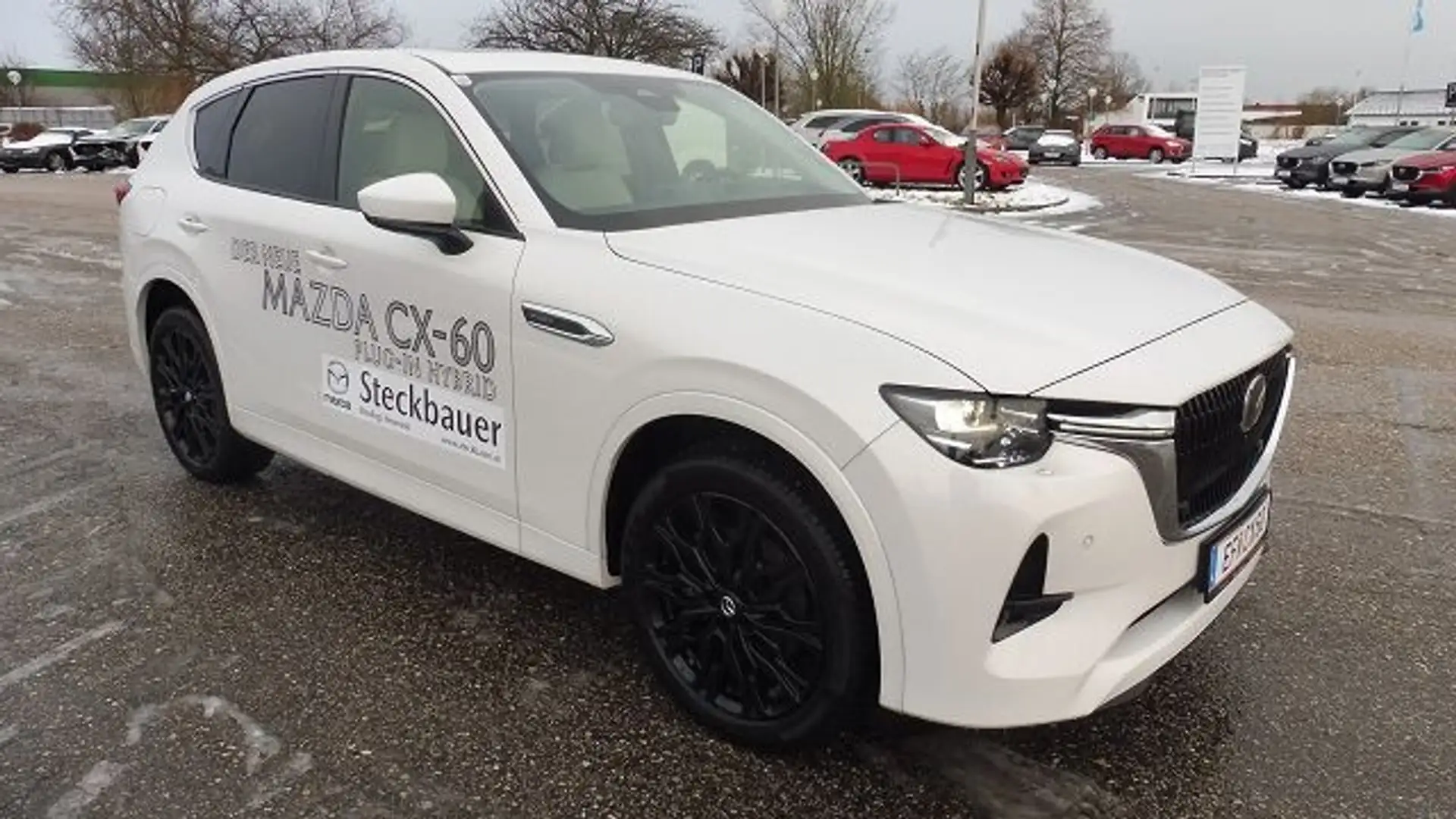 Mazda CX-60 2.5L e-SKYACTIV PHEV AWD TAKUMI PLUS Aut. Weiß - 2