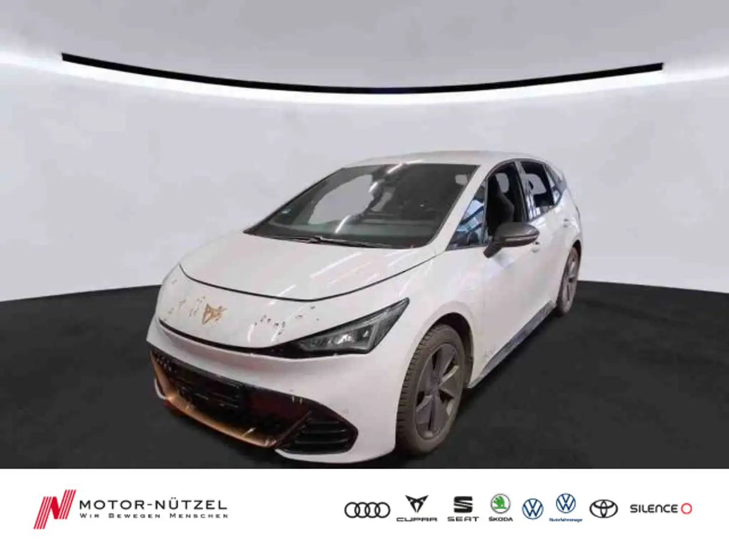 CUPRA Born 150 kW LED+NAVI+ACC+DAB+SHZ+PDC+RFK+NSW+VC Blanc - 1