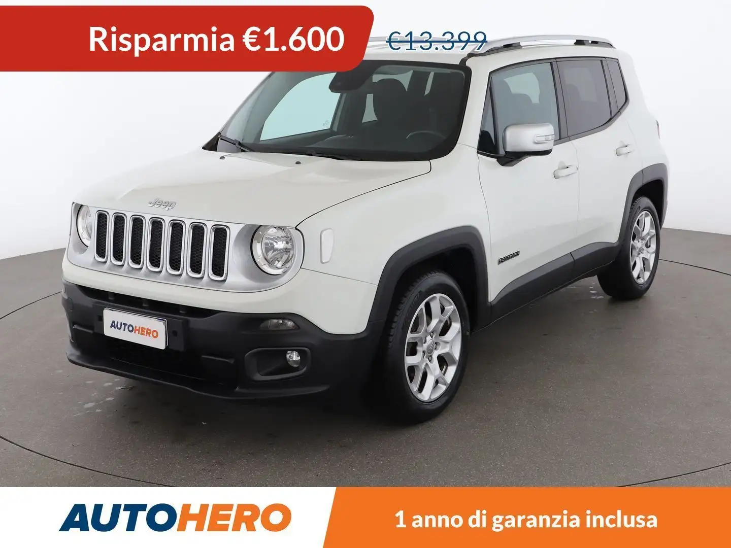 Jeep Renegade 1.6 M-Jet Limited FWD Bianco - 1