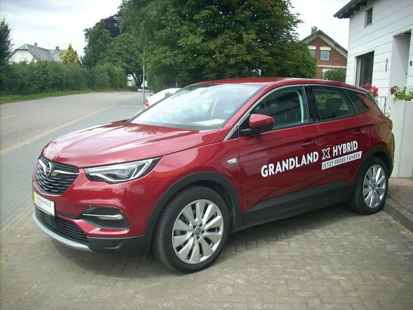 Opel Grandland X INNOVATION Plug-in-Hybrid 4  19" Alu Rood - 1