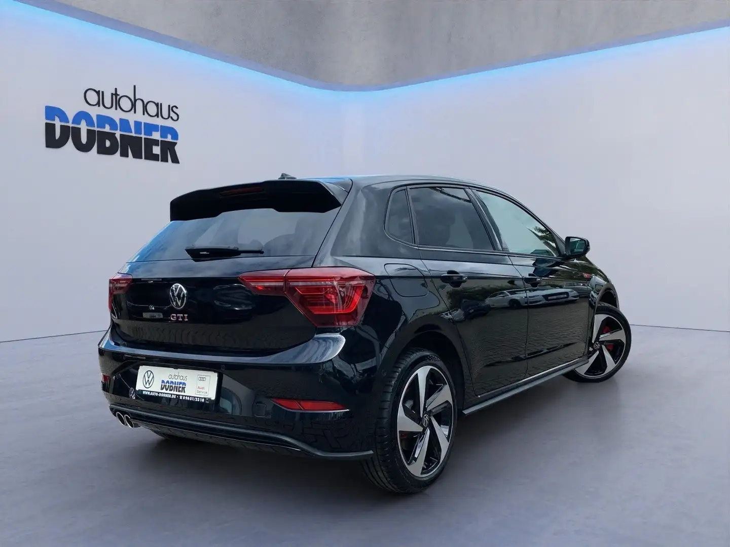 Volkswagen Polo GTI 2.0 TSI DSG +IQ-LIGHT+ACC+APP-CONNECT+ Schwarz - 2