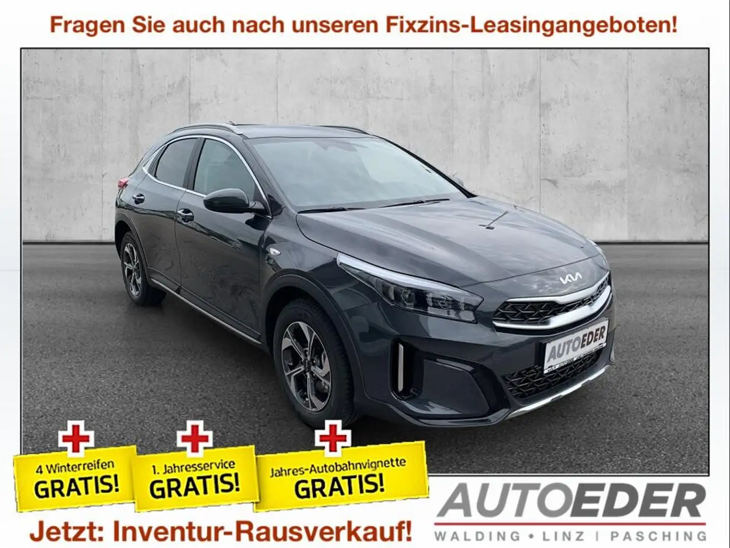 Kia XCeed Xceed 1,5 TGDI 48V GPF Silber DCT - 1