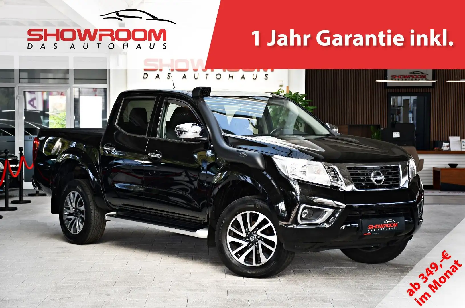 Nissan Navara NP300 N-Connecta Double Cab 4x4 360° Navi Noir - 1