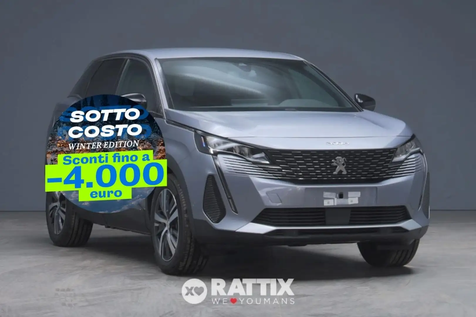 Peugeot 3008 1.6 Hybrid4 Phev 300CV Allure Pack e-EAT8 Grigio - 1