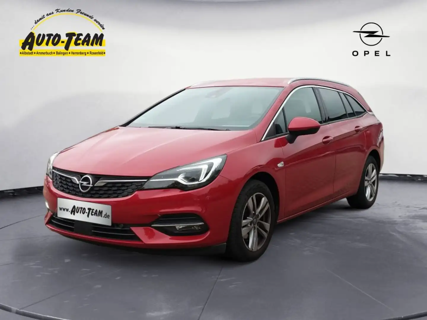 Opel Astra 1.4 Turbo Start/Stop Sports Tourer St. Aut. Elegan Rouge - 1