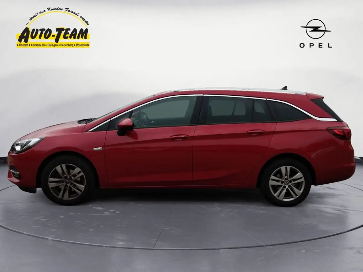 Opel Astra 1.4 Turbo Start/Stop Sports Tourer St. Aut. Elegan Rojo - 2