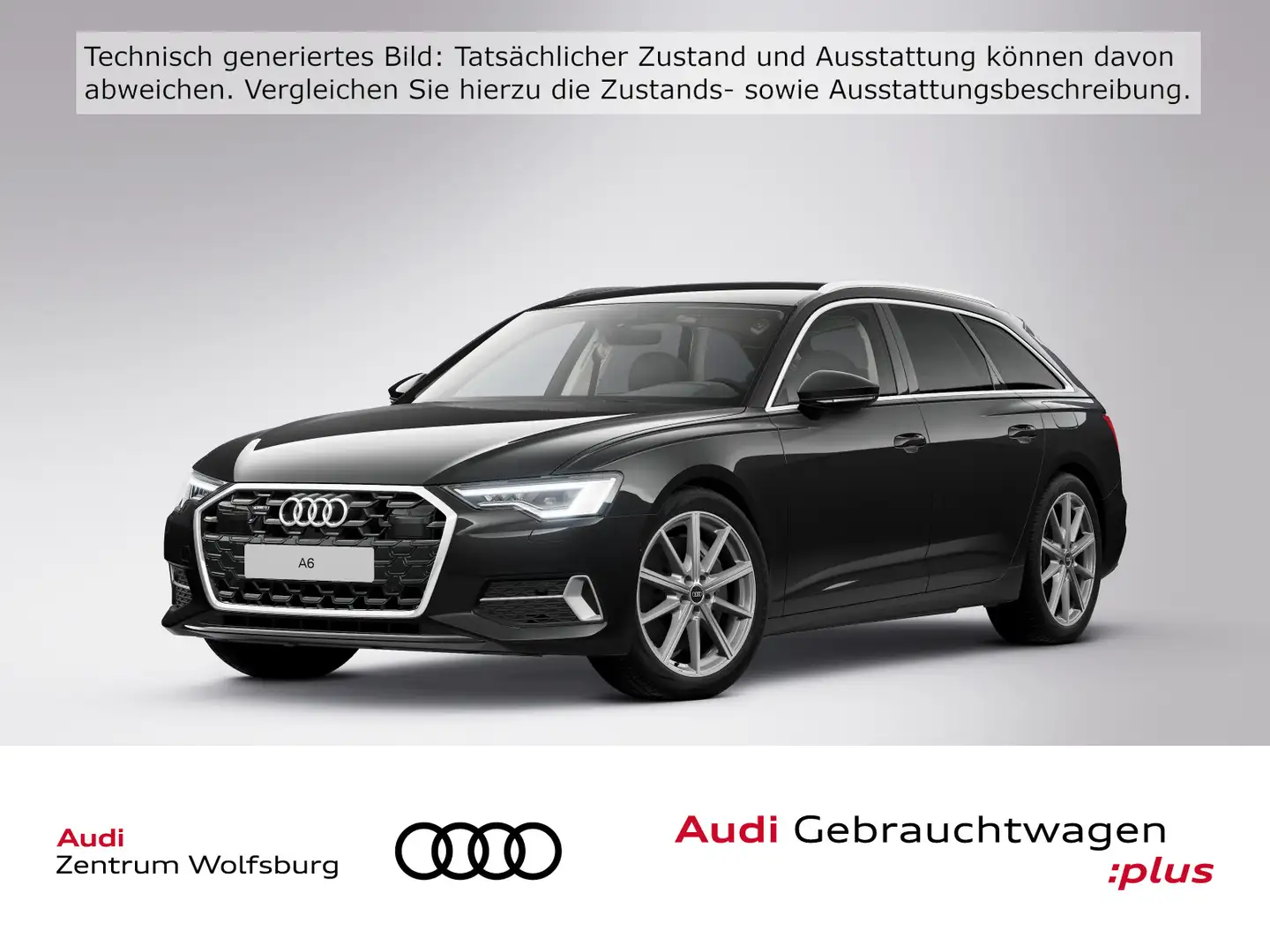 Audi A6 50 eTFSI quattro S tronic advanced Matr Schwarz - 1
