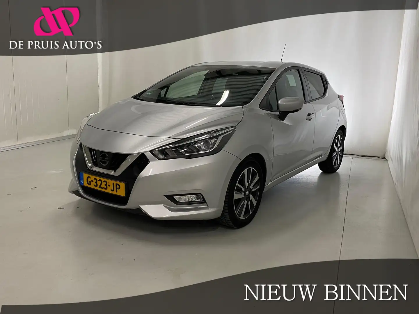 Nissan Micra 1.0 IG-T Tekna Grijs - 1
