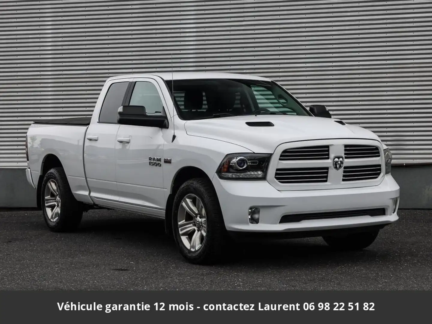 Dodge RAM Sport Night 5.7L 4x4 Tout compris hors homologation 4500e Blanc - 1