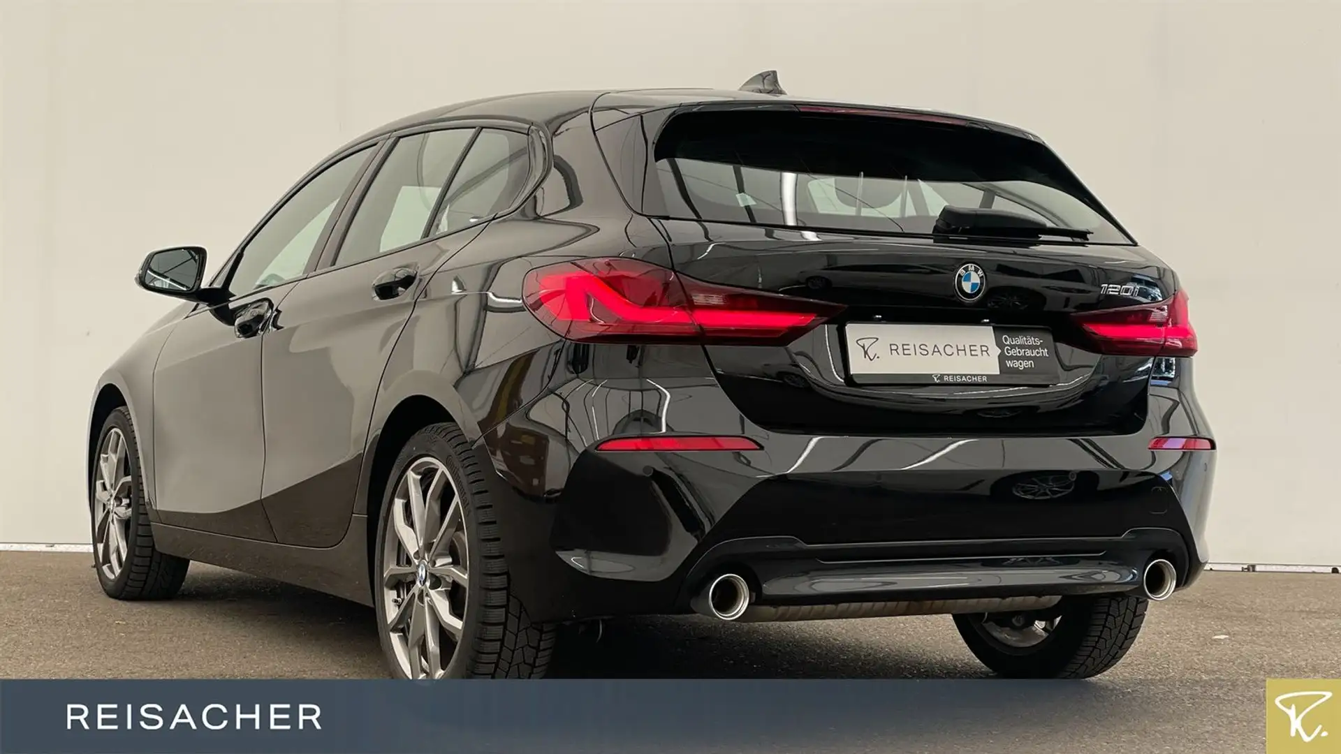 BMW 120 i A SportLine AdaptLED PDC SHZ HiFi DAB 18"LM Schwarz - 2