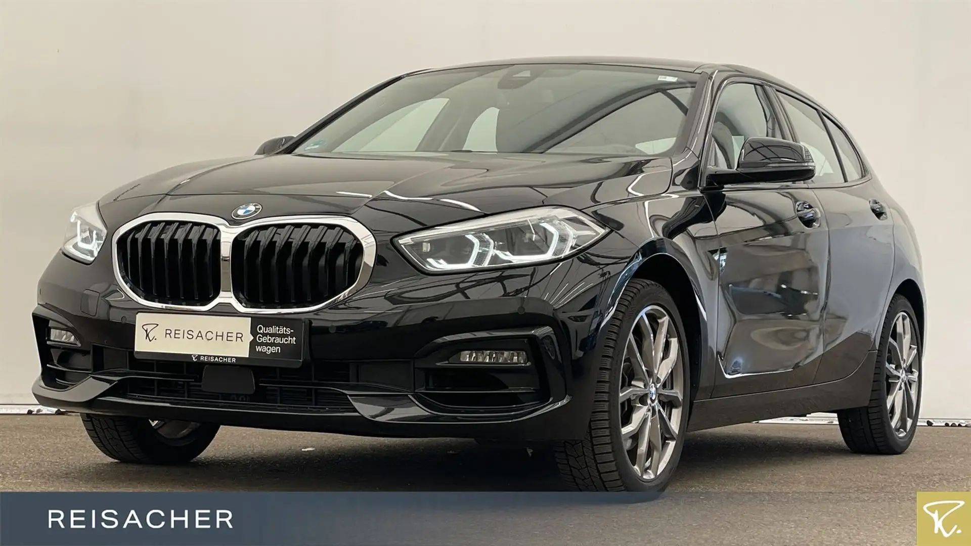 BMW 120 i A SportLine AdaptLED PDC SHZ HiFi DAB 18"LM Schwarz - 1