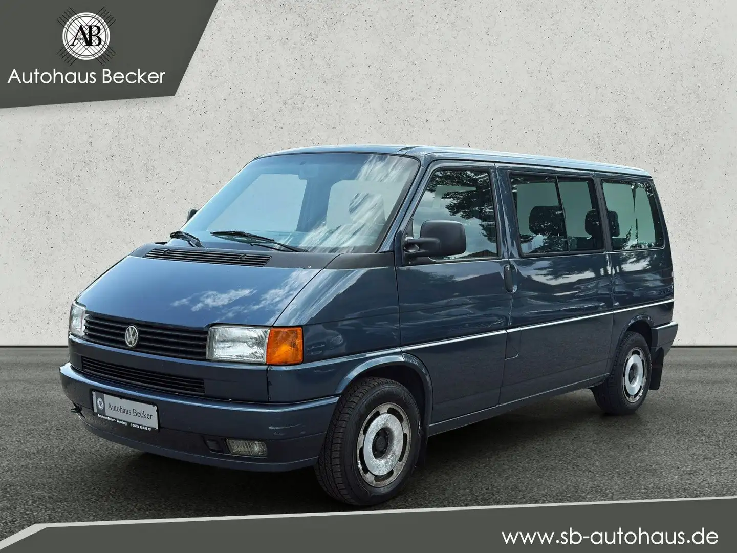 Volkswagen T4 Caravelle +Autom.+KLIMA+STANDH.+8 SITZER+ Bleu - 1