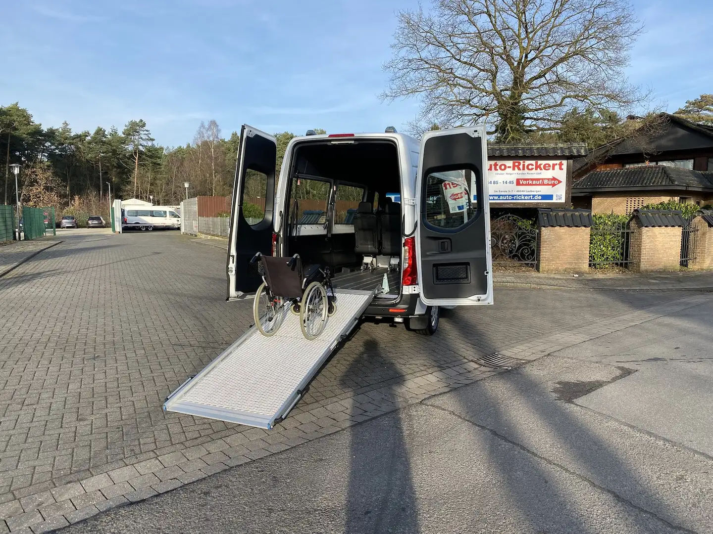 Mercedes-Benz Sprinter III 311 Tourer AMF Rollstuhlumbau, Rampe, Rollstuh Blanc - 1