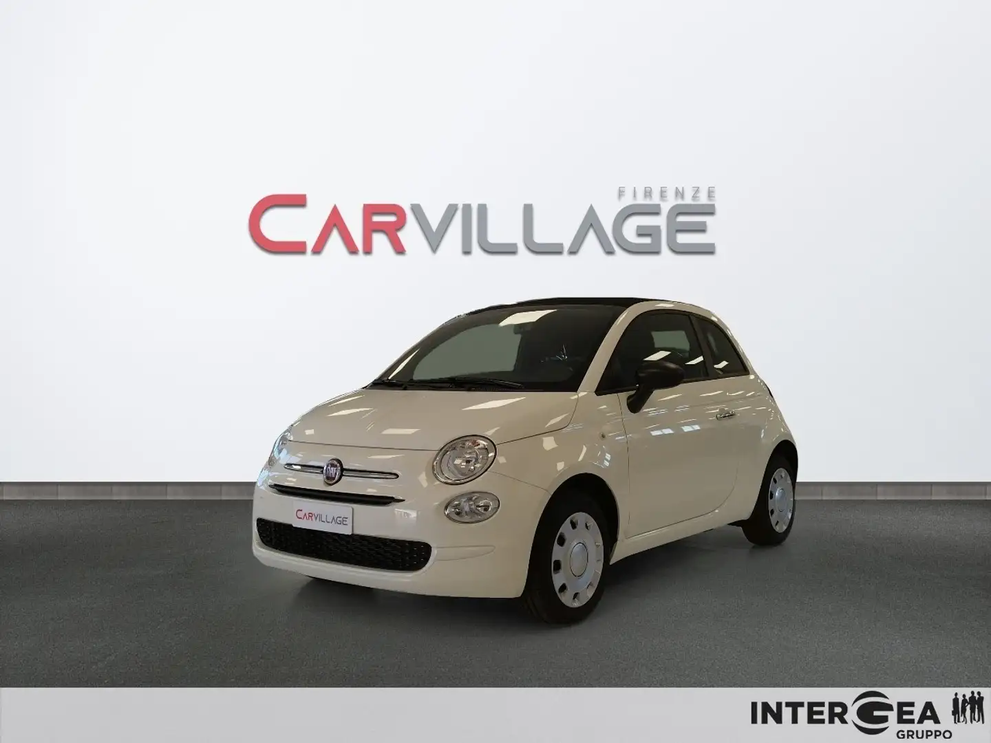 Fiat 500C 1.0 hybrid 70cv Weiß - 1