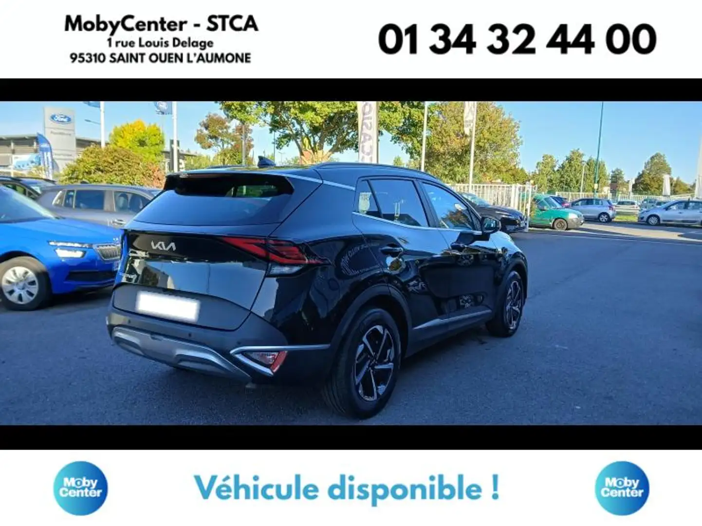 Kia Sportage 1.6 T-GDi 150ch MHEV Design iBVM6 4x2 Schwarz - 2