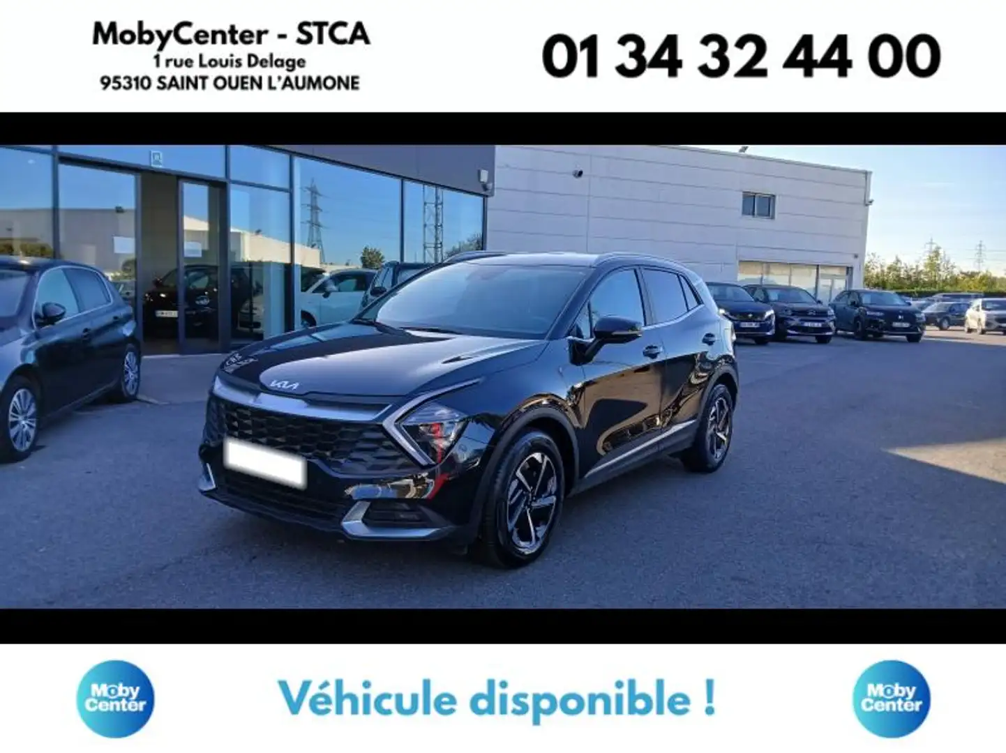Kia Sportage 1.6 T-GDi 150ch MHEV Design iBVM6 4x2 Noir - 1