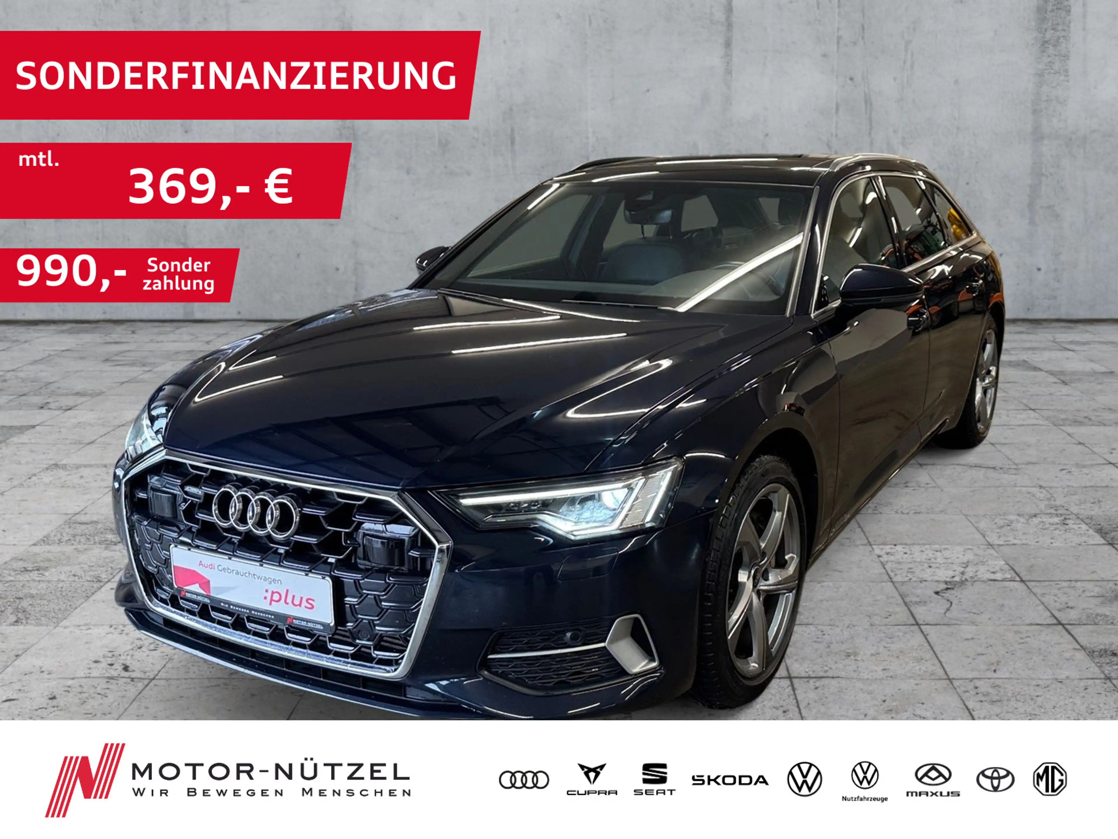 Audi A6 45 TFSI S-TR QU SPORT LED+NAVI+ACC+PANO