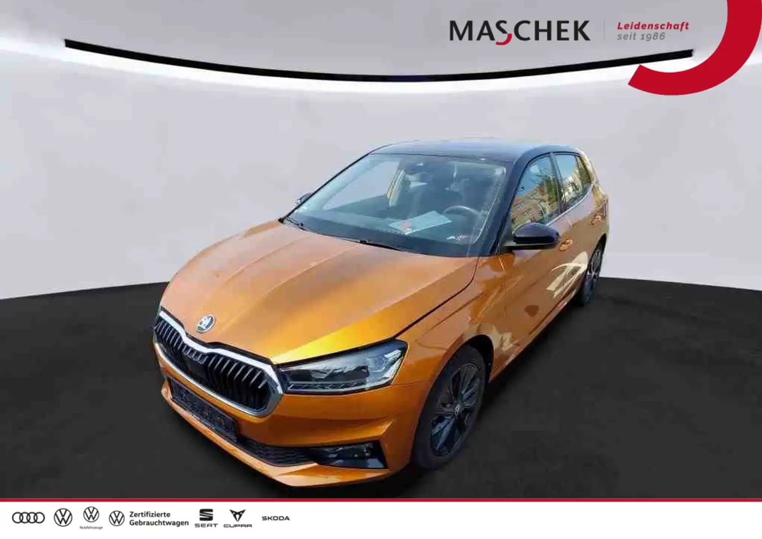 Skoda Fabia Style 1.0 TSI DSG LED Navi RearView SmartLink AUT Orange - 1