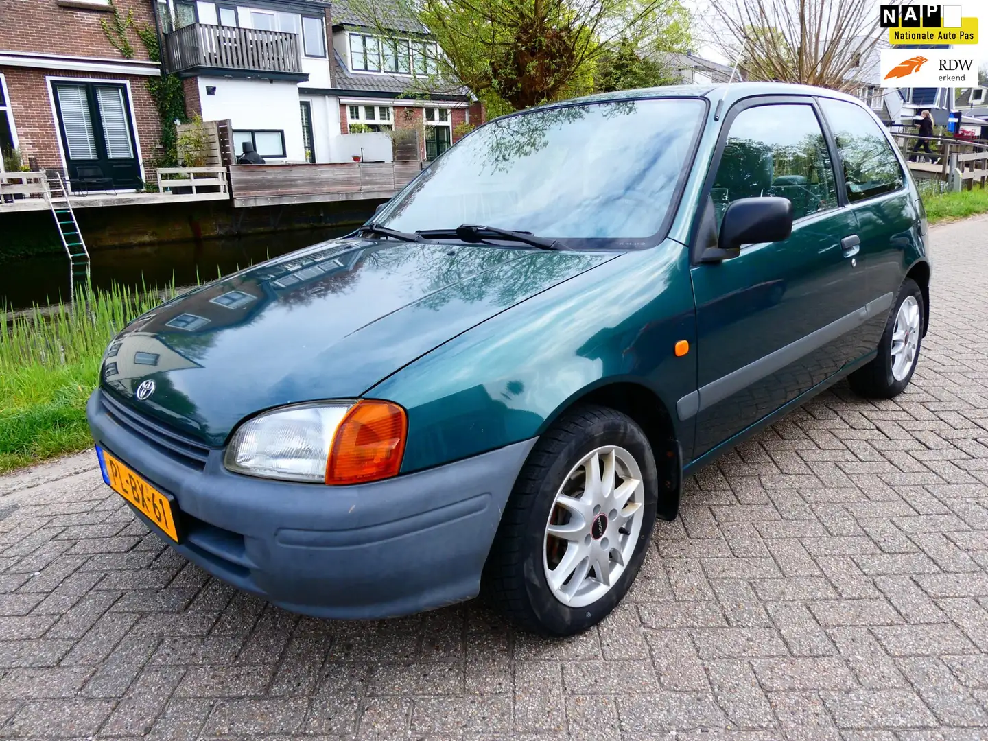 Toyota Starlet 1.3-16V Stuurbekrachtiging Trekhaak 167.000km NAP Verde - 1