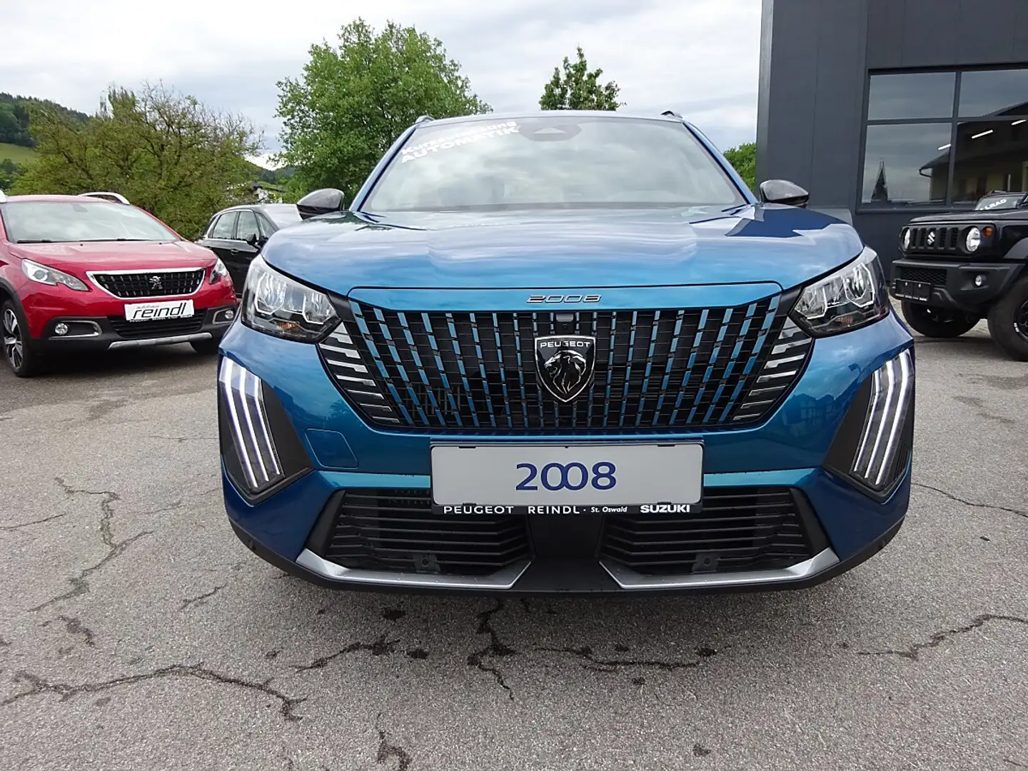 Peugeot 2008 Hybrid 145 e-DCS6 Allure, inkl.Navigation,Front... Blau - 2