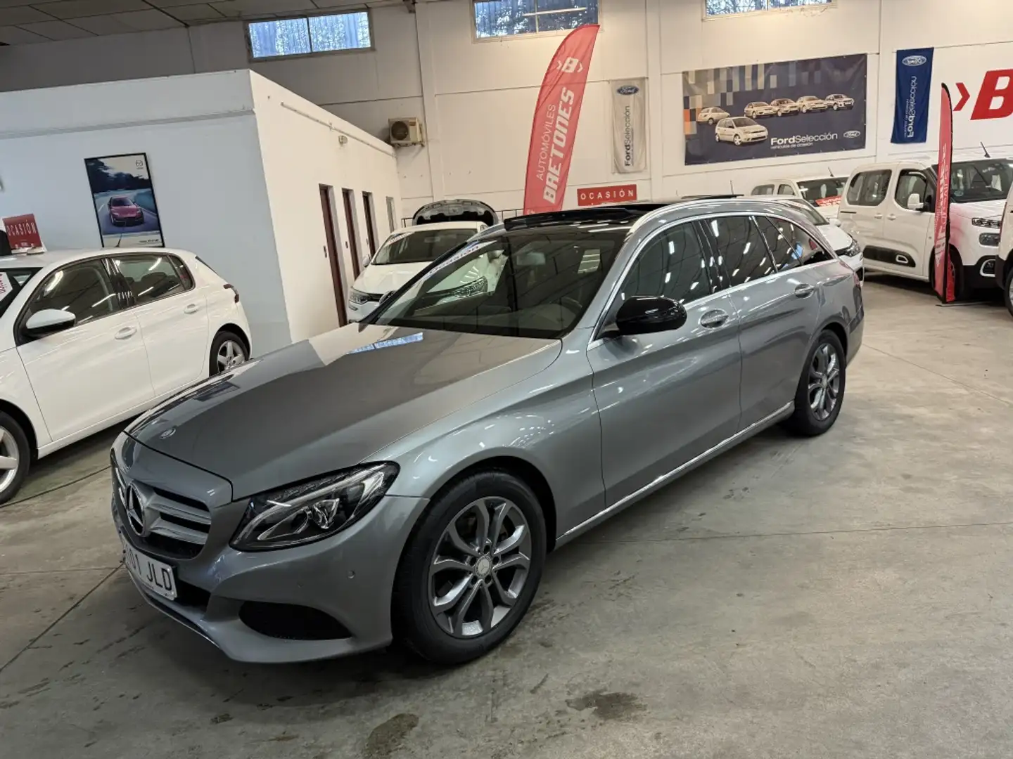 Mercedes-Benz C 220 Estate 220BlueTec 7G Plus Argent - 2