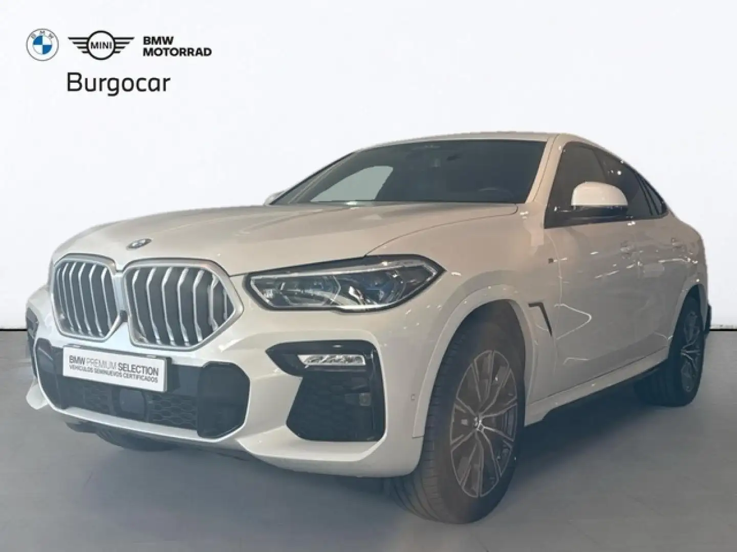 BMW X6 xDrive 40dA Blanc - 1
