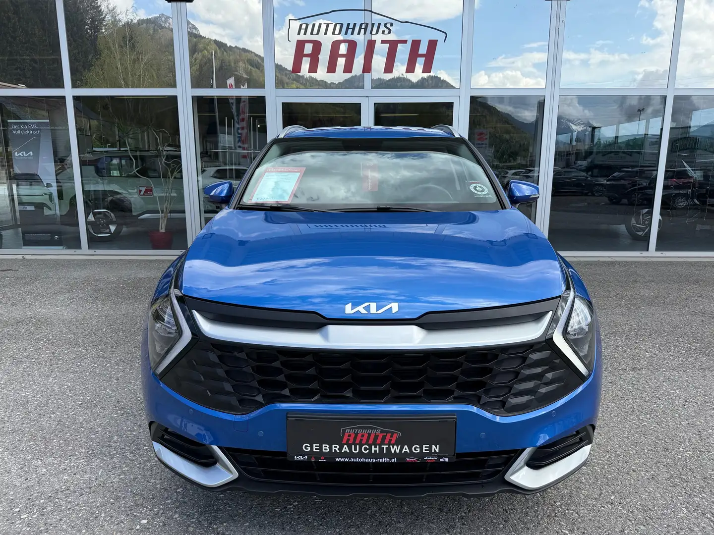 Kia Sportage 1,6 TGDI 48V Silber+ AWD Blauw - 2