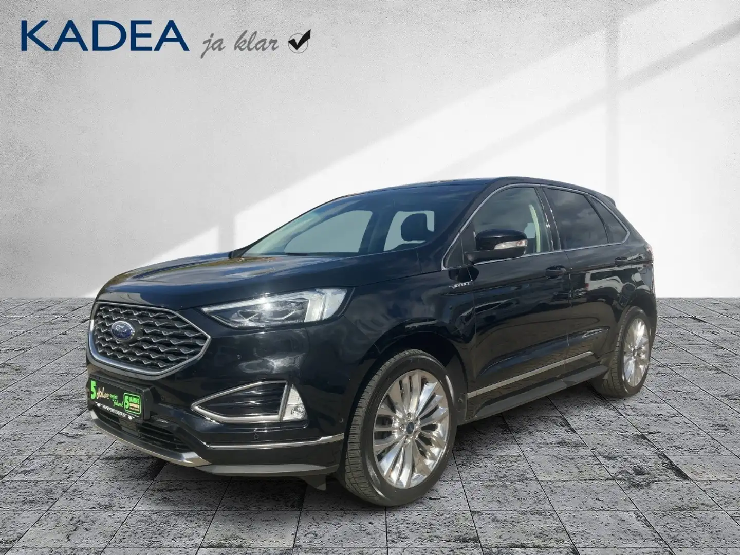 Ford Edge 2.0 EcoBlue Vignale Park-Assist.|Kamera|ACC Schwarz - 2