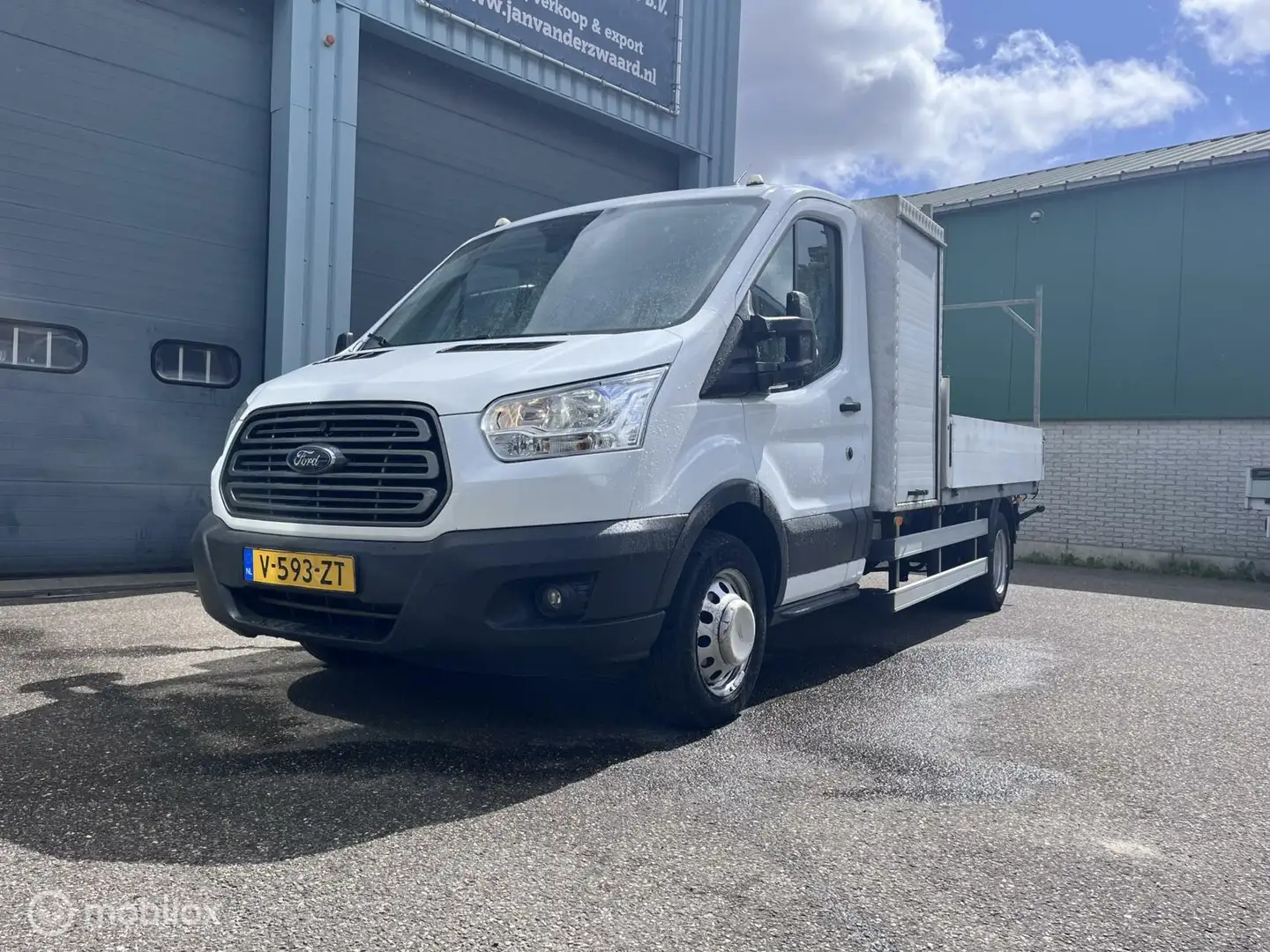 Ford Transit open laadbak 350 2.0 TDCI L4H1 Pick up Blanco - 2