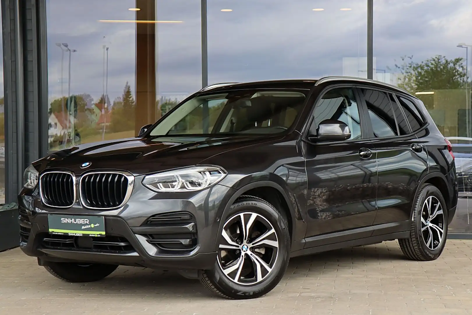 BMW X3 xDrive 20d Aut. ACC, adapt. LED, AHK elektr., H... Grigio - 1