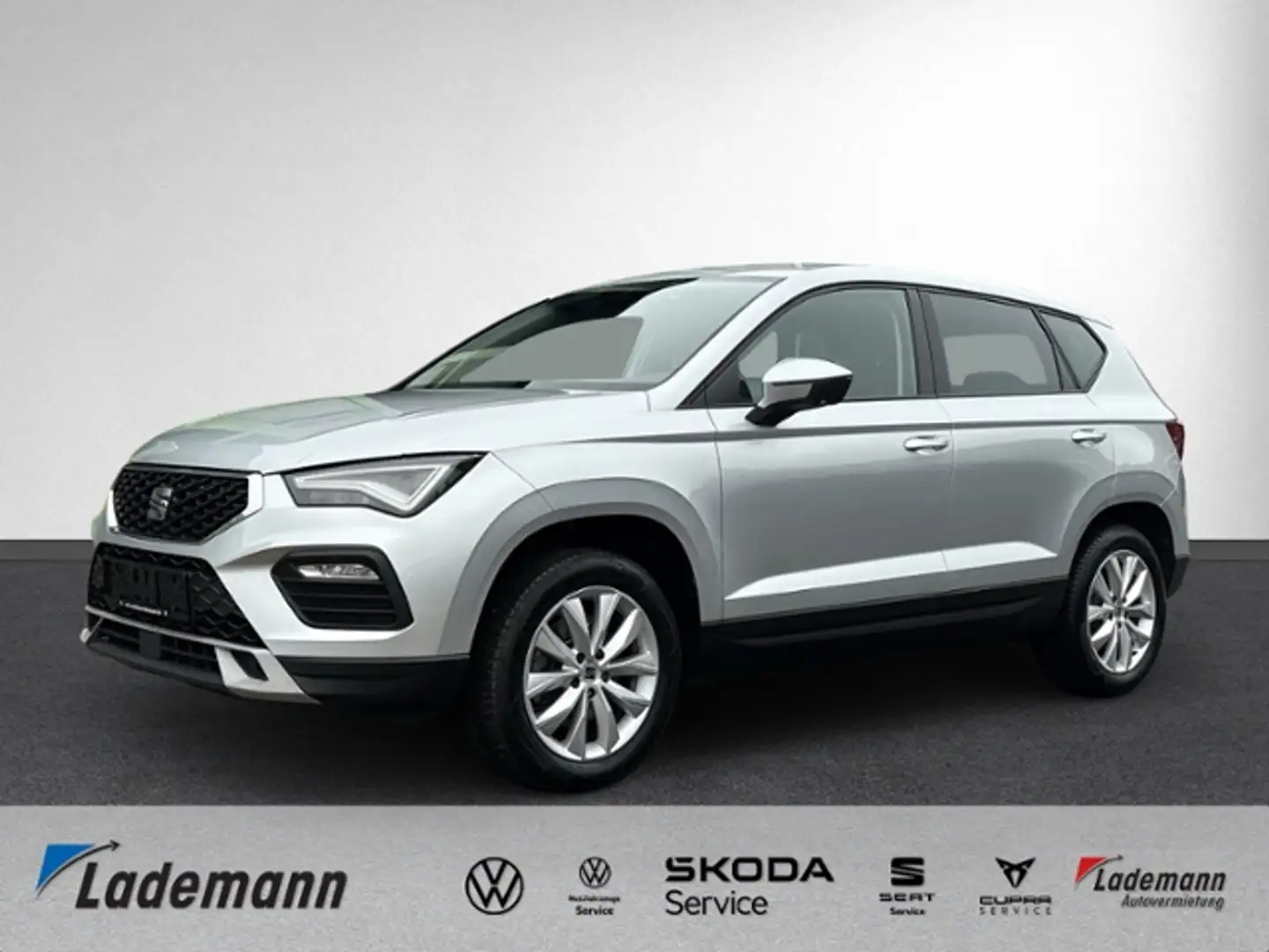SEAT Ateca 2.0 TDI DSG STYLE AHK+KAMERA+ACC+NAVI+LED+ Silber - 1