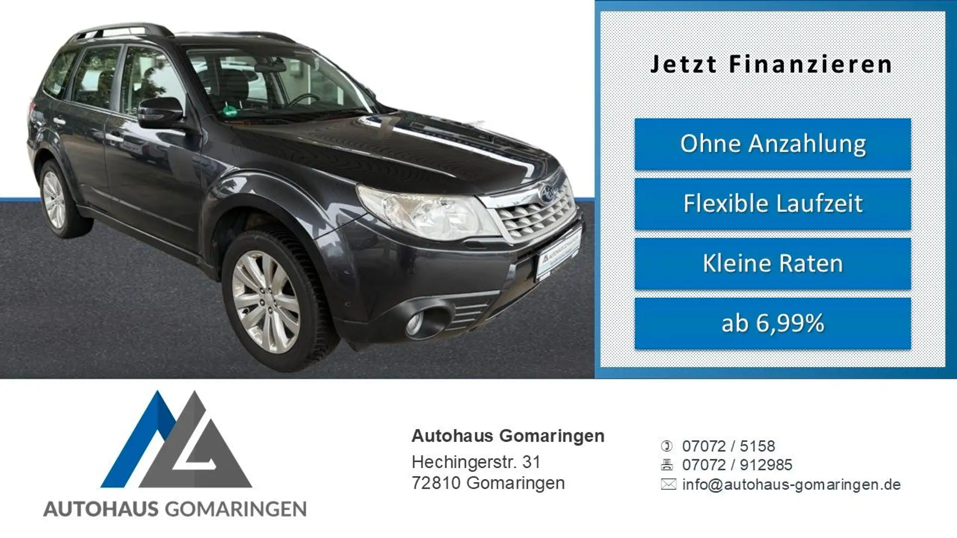 Subaru Forester Exclusive Automatik*AHK*NAVI*KAMERA*SHZ Grau - 1