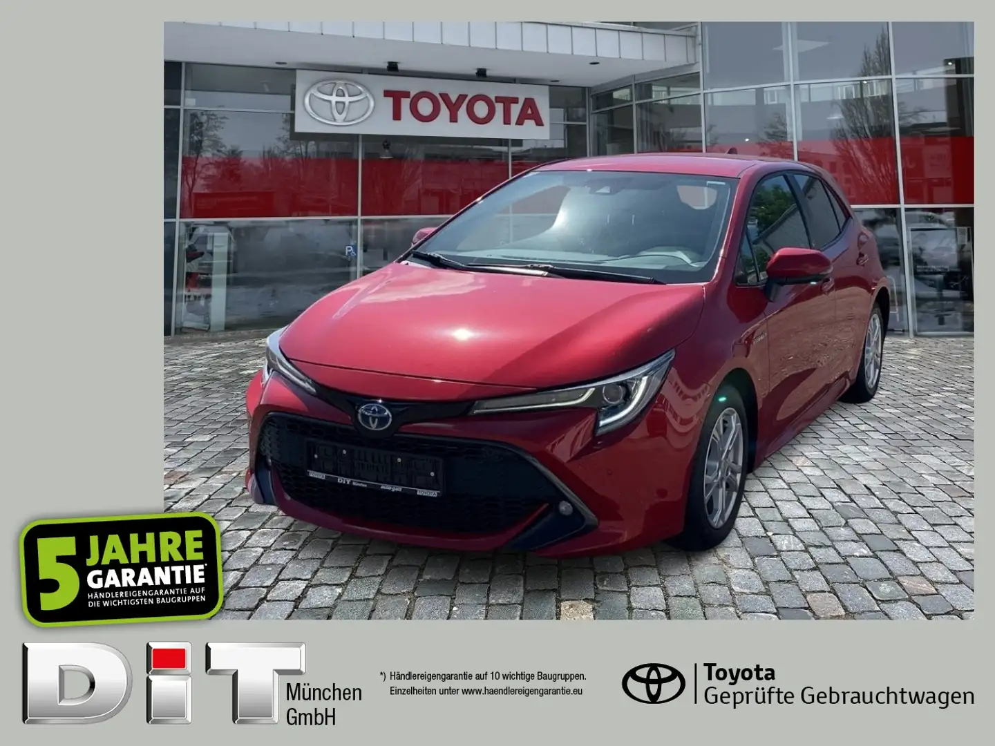 Toyota Corolla 1.8 Team D *Technik-Paker, Navi,uvm* Rot - 1