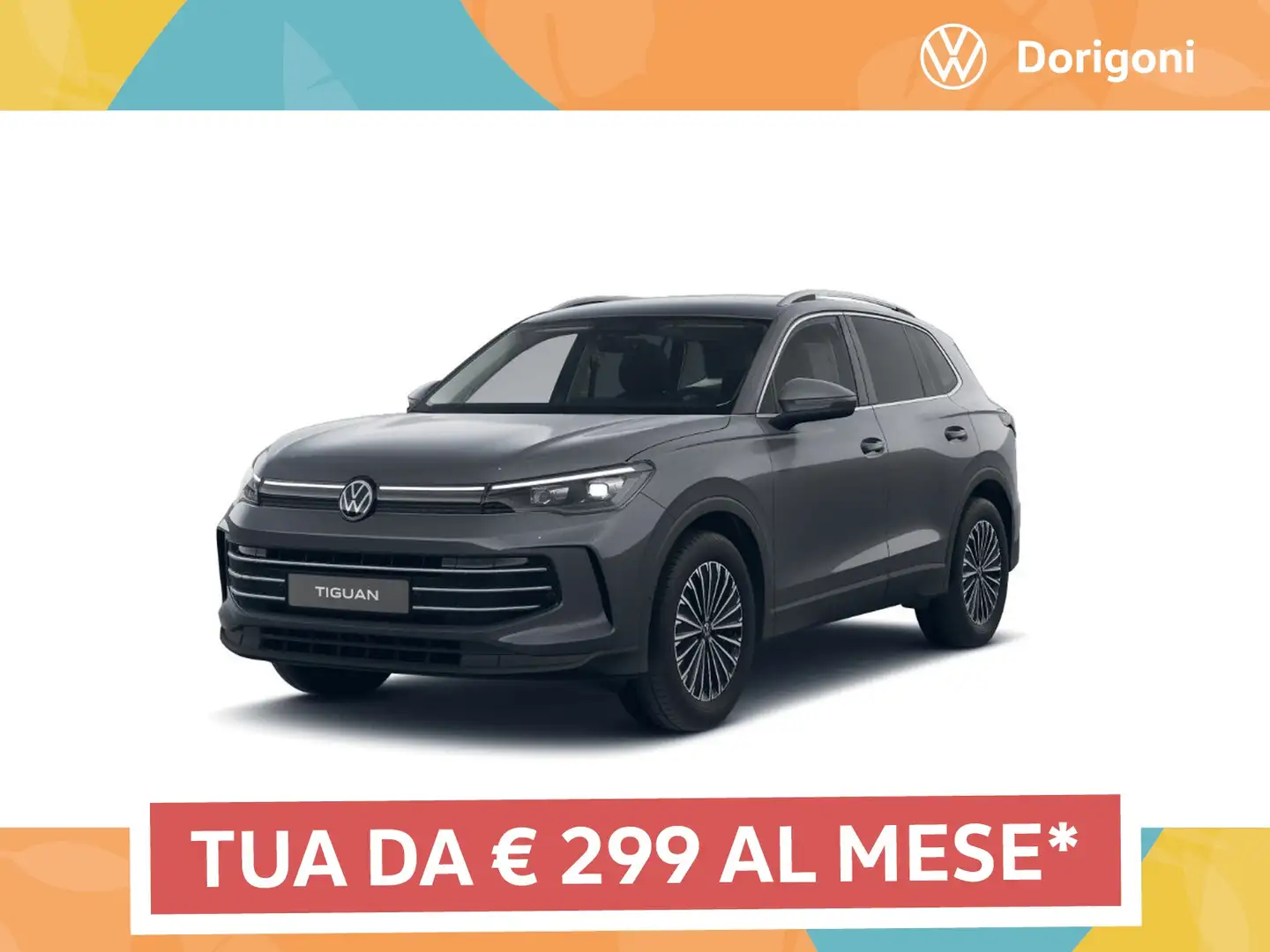 Volkswagen Tiguan 1.5 etsi elegance 150cv dsg Gris - 1