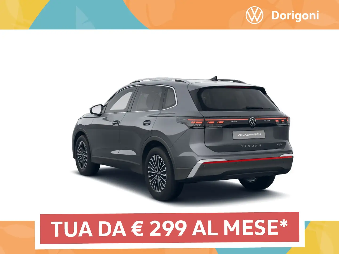 Volkswagen Tiguan 1.5 etsi elegance 150cv dsg Gris - 2